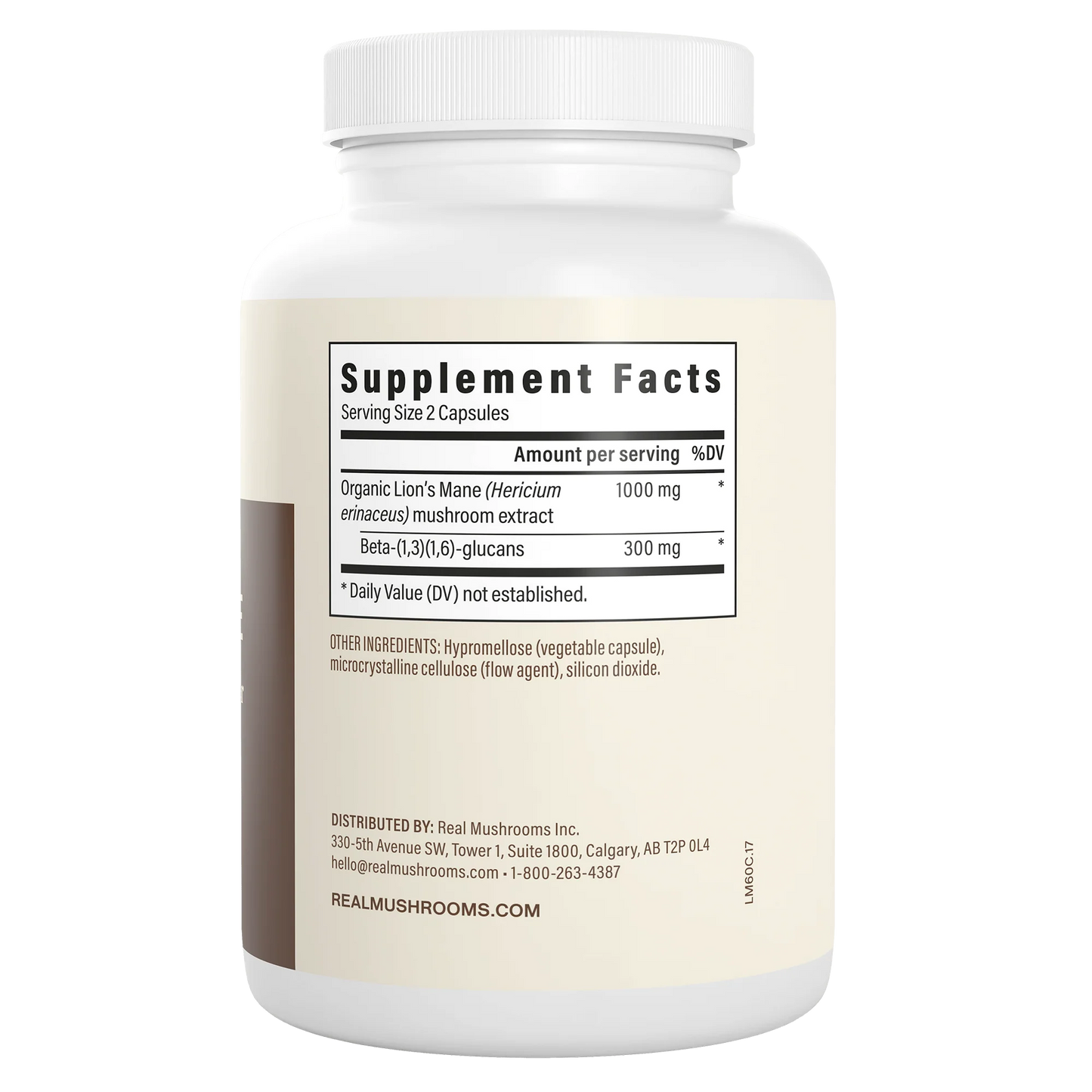 Organic Lion's Mane Extract Capsules 120 Capsules