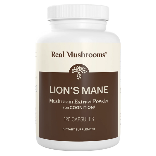 Organic Lion's Mane Extract Capsules 120 Capsules